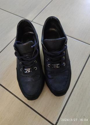 Alpino, кожаные кроссовки, 39р., 25.5 см2 фото