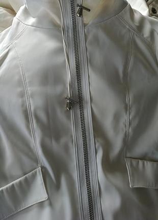 Куртка накидка жакет білий ошатний rebecca taylor9 фото