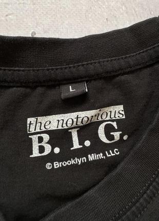 Мужская футболка мерч the notorious b.i.g. размер l4 фото
