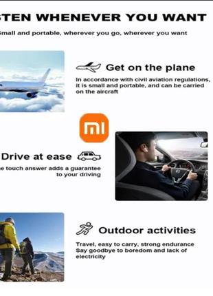 Безпровідні навушники xiaomi, bluetooth -гарнітура.3 фото