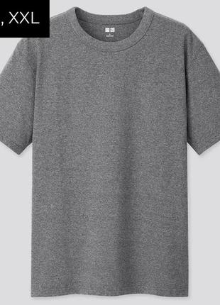 Классическая футболка uniqlo в винтажном стиле из плотного хлопка