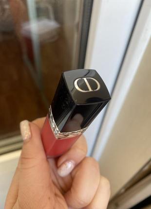 Rouge dior forever liquid помада3 фото