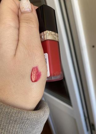Rouge dior forever liquid помада