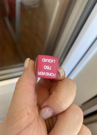 Rouge dior forever liquid помада