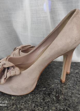 Шикарні натуральні брендові туфлі, босоніжки вечірні faith