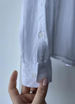 Біла сорочка,рубашка на стійку чоловіча4 фото