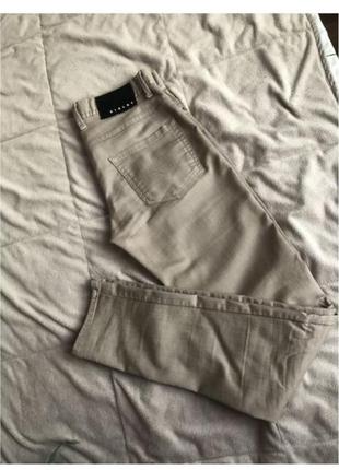 L/бежевые пудровые идеальные джинсы дорогого бренда sisley8 фото