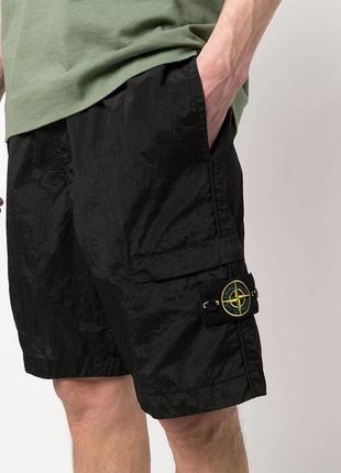 Шорты stone island нейлоновые5 фото