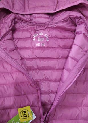 Демисезонная лёгкая курточка, ветровка для девочки 140-158р.3 фото