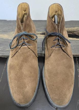 Tod's brown suede chukka boots2 фото