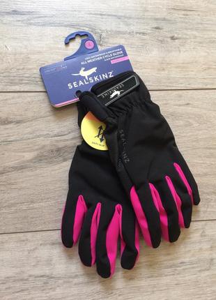 Перчатки sealskinz all weather cycle glove, оригинал, для спорта, гор, велосипеда1 фото