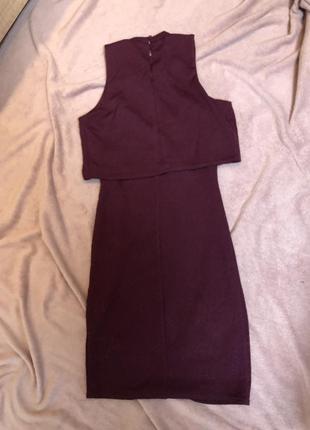 Коктейльна сукня винного кольору new look4 фото