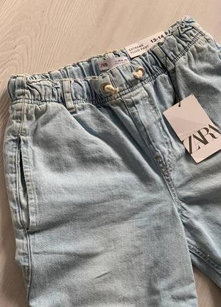 Детские джинсы на девочку zara/ широкие джинсы для девочки зара/ детские джинсы на девочку зара