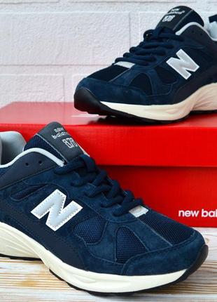 New balance 878 синие кроссовки кеды мужские бурный баланс весенние осенние демисезонные демисезонное качество низкой замши