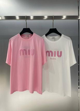 Футболка miu miu