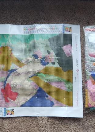 Алмазна мозаїка вишивка 25*35 см аніме дівчинка2 фото