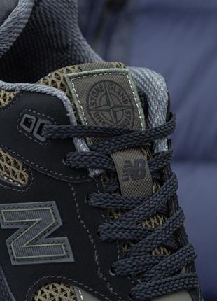 Мужские кроссовки new balance 991v2 x stone island 40-41-42-43-44-453 фото