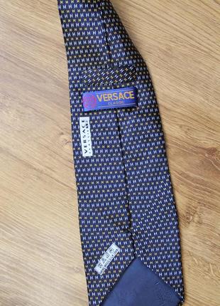 Шёлковый галстук versace3 фото