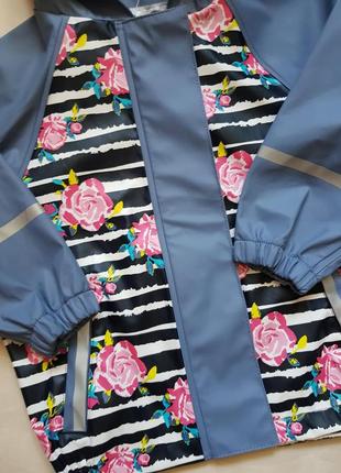 Куртка-дождевик,грязепруф lupilu 86-92, 98-104, 122-128р