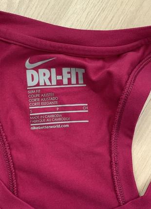 Женская спортивная майка от nike dry fit6 фото