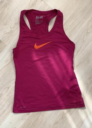 Женская спортивная майка от nike dry fit8 фото