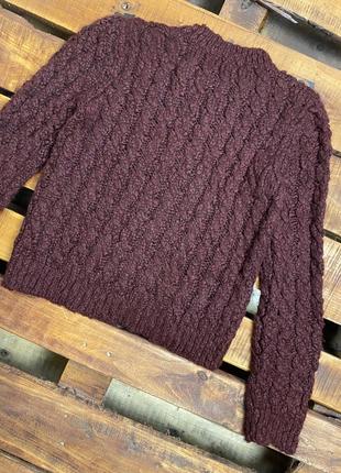Женская кофта (свитер) tu (ту мрр идеал оригинал бордовая)2 фото