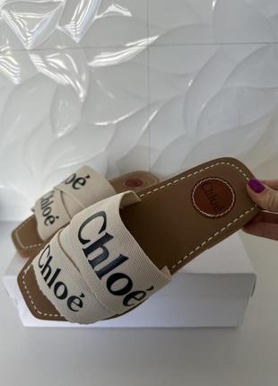Шлепанцы chloe