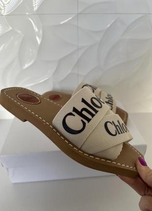 Шлепанцы chloe