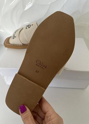 Шлепанцы chloe