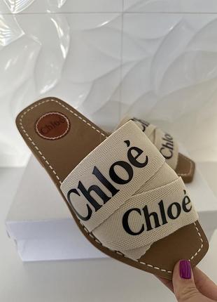 Шлепанцы chloe