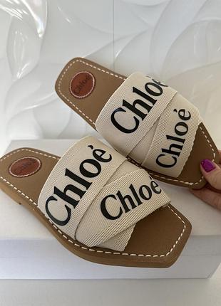 Шлепанцы chloe