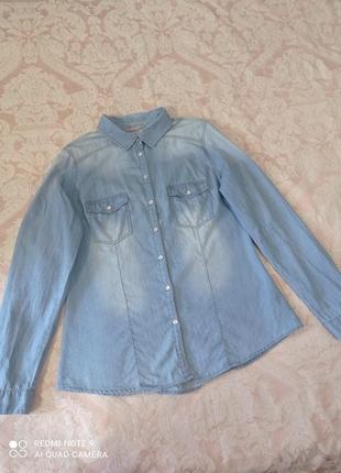 Рубашка блуза джинсова жіноча orsay