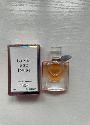 Lancome la vie est belle 4 ml миниатюра7 фото