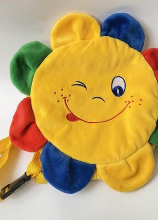Дитячий рюкзак-сонечко квіточок