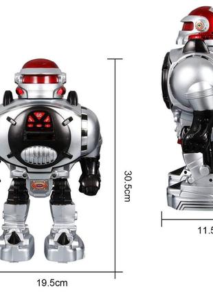 Робот на радиоуправлении стреляет мягкими дисками детская игрушка украинский язык7 фото