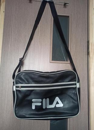 Спортивная сумка кожа fila оригинал2 фото