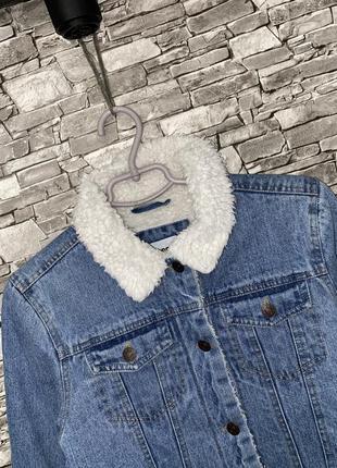 Джинсовая куртка, джинсовая курточка, джинсовая куртка с рисунком, теплая джинсовая куртка, джинсовая куртка шерпа, джинсовая куртка на меху4 фото