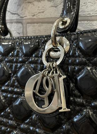 Сумка christian dior lady dior bag оригінал3 фото