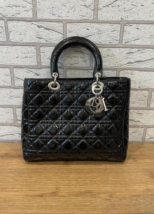 Сумка christian dior lady dior bag оригінал1 фото