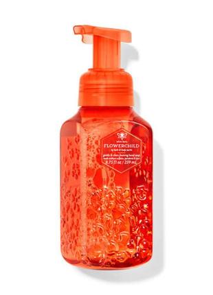 Мыло пенка flowerchild bath and body works1 фото