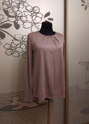 Брендовая натуральная вискозная блузка большого размера3 фото