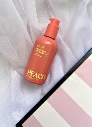 Лосьон с шиммером peach victoria’s secret