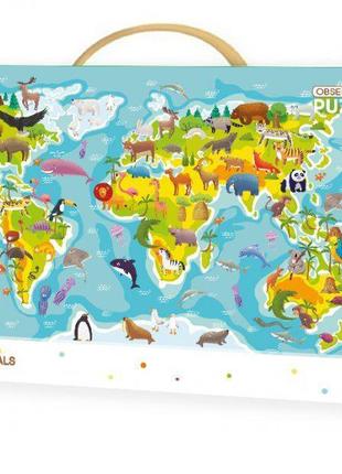 Дитячий пазл світ тварин dodo 300133, 80 елементів