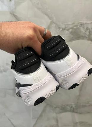 Трендовые женские кроссовки adidas niteball black white чёрно-белые5 фото