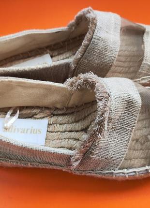 Летние эко туфли, мокасины, лоферы stadivarius2 фото