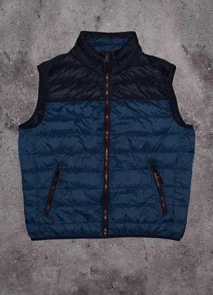 Charles vogele zara down vest gilet (мужская пуховая жилетка )1 фото