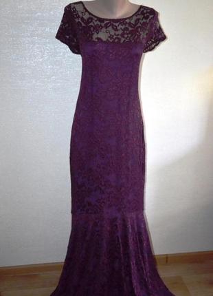 Шикарное, брендовое, кружевное, ажурное платье от hotsquash.1 фото