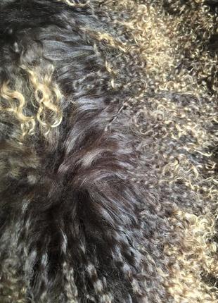 Натуральный мех ламы для пошива шубы, жилета италия4 фото