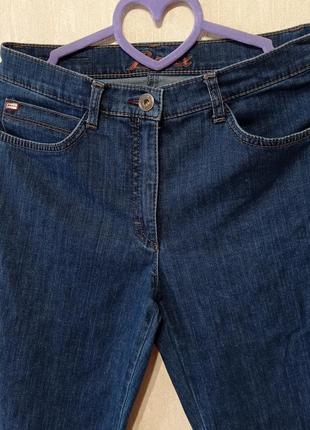 Темно-синие качественные джинсы на высокий рост, р. 46-483 фото