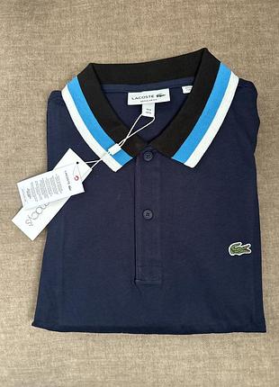 Чоловіча футболка-поло lacoste regular fit dh9062 оригінал